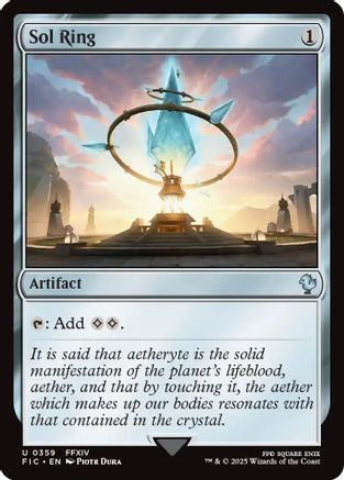 Sol Ring (359) Surge Foil - Commander: FINAL FANTASY