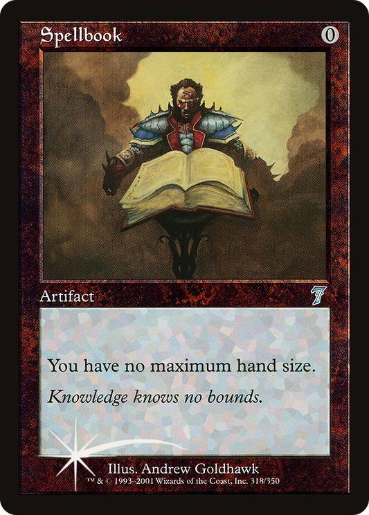 Spellbook (318) Foil - Seventh Edition