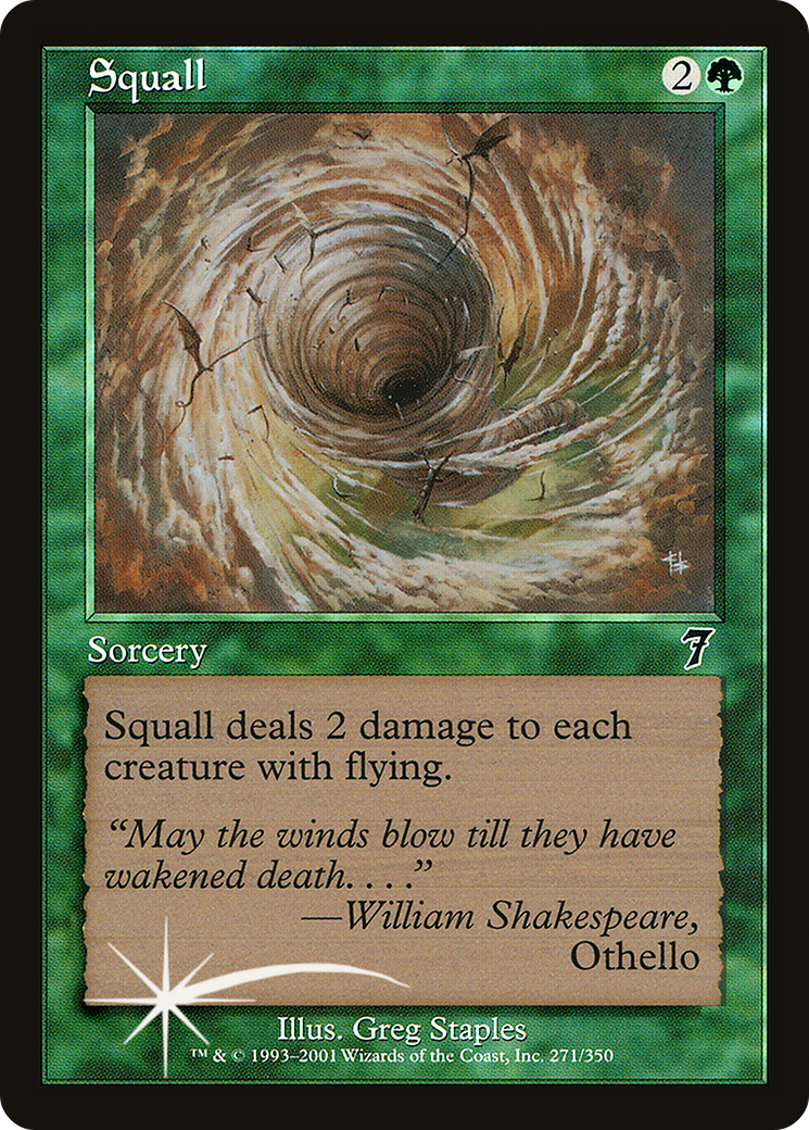 Squall (271) Foil - Seventh Edition
