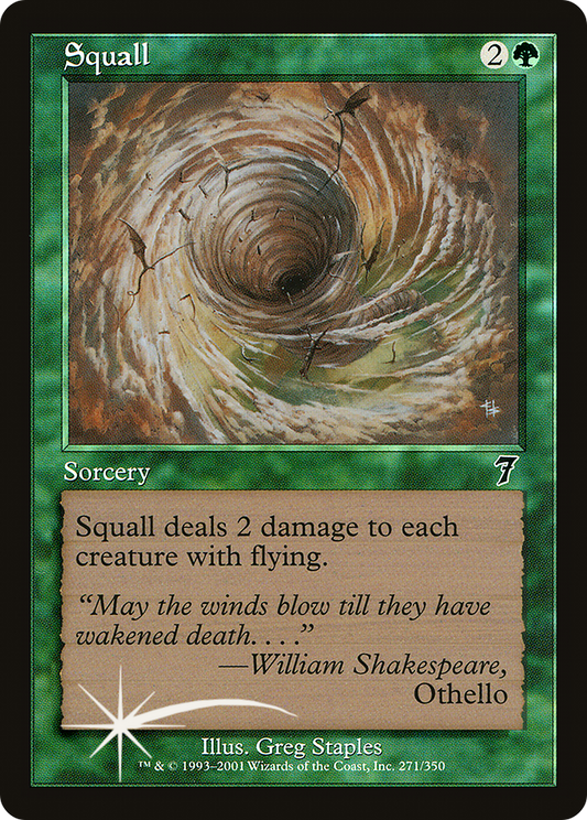 Squall (271) Foil - Seventh Edition