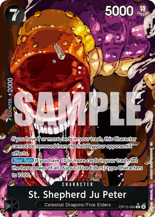 St. Shepherd Ju Peter (Alternate Art) (OP13-084) Foil