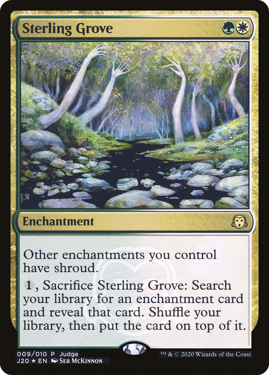 Sterling Grove (009) Foil - Judge Gift Cards 2020