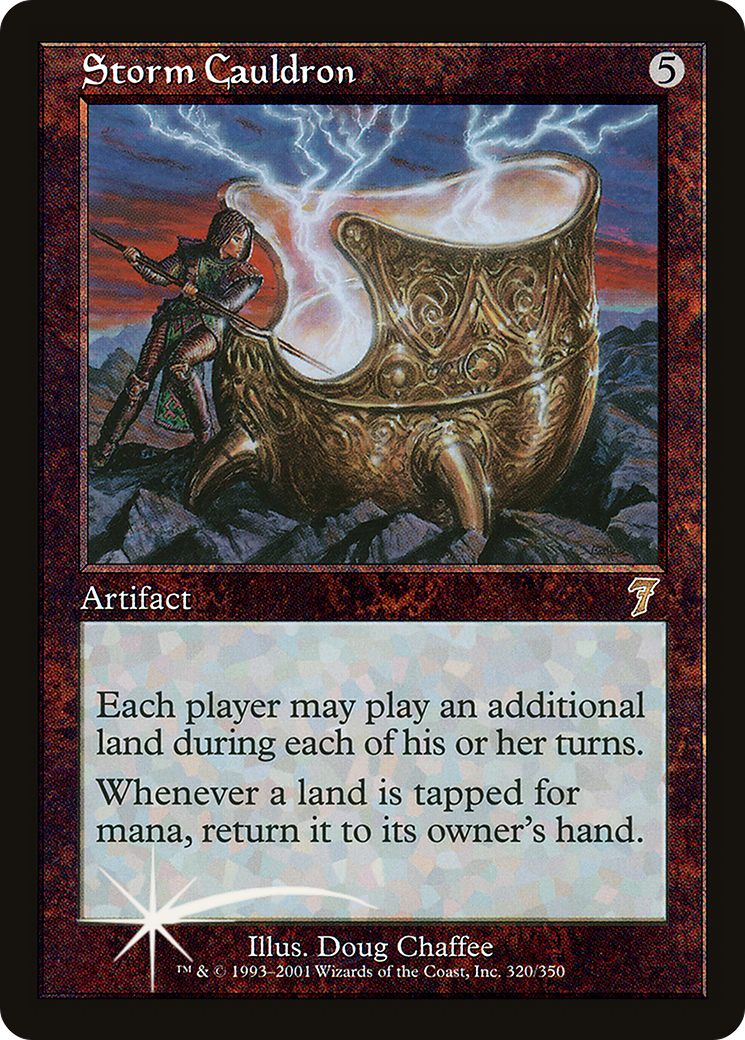 Storm Cauldron (320) Foil - Seventh Edition
