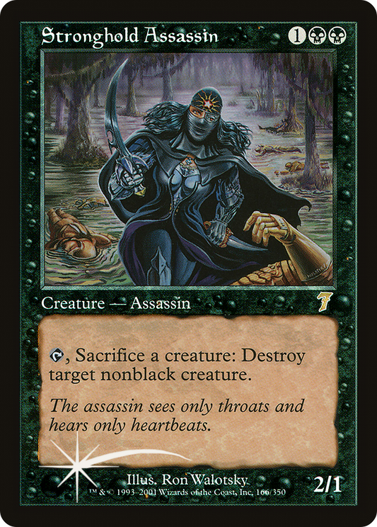 Stronghold Assassin (166) Foil - Seventh Edition
