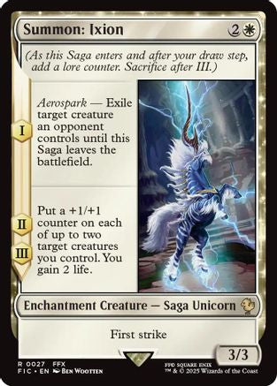 Summon: Ixion (027) Surge Foil - Commander: FINAL FANTASY