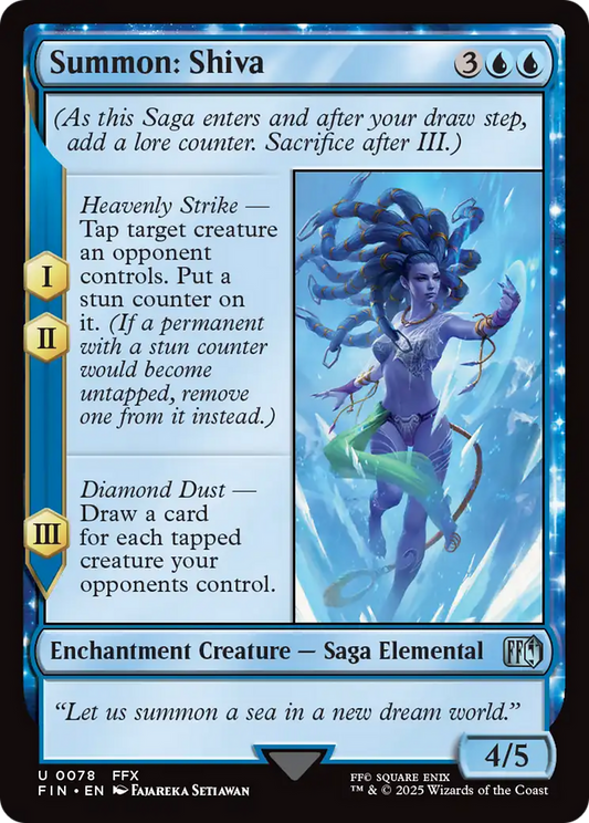 Summon: Shiva (078) Foil - FINAL FANTASY
