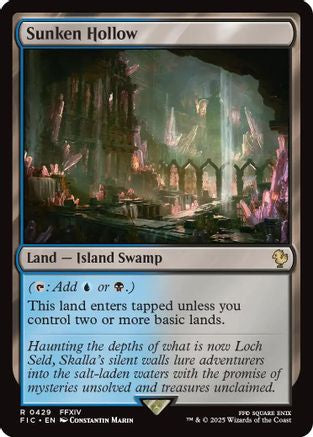 Sunken Hollow (429) Surge Foil - Commander: FINAL FANTASY