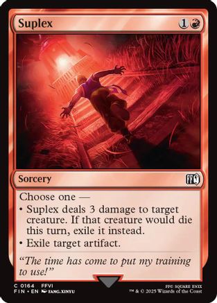 Suplex (164) Foil - FINAL FANTASY