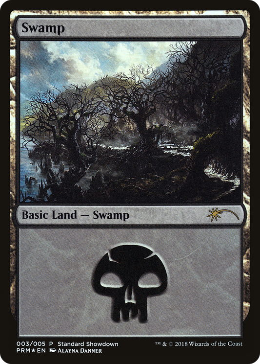 Swamp (003) (M19) Foil - Standard Showdown Promos