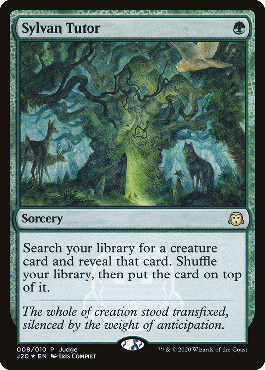 Sylvan Tutor (008) Foil - Judge Gift Cards 2020