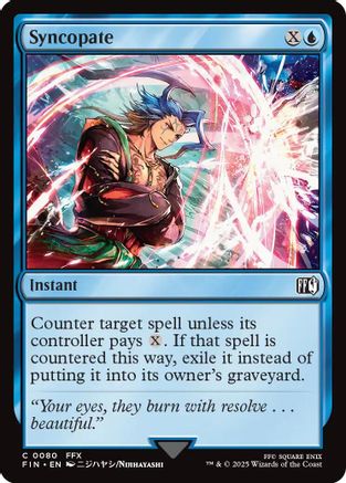 Syncopate (080) Foil - FINAL FANTASY
