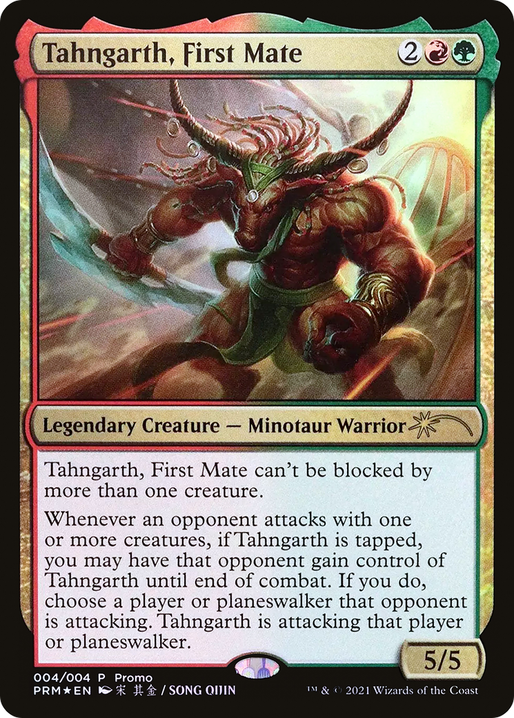 Tahngarth, First Mate (004) (Year of the Ox 2021) Foil - Standard Showdown Promos