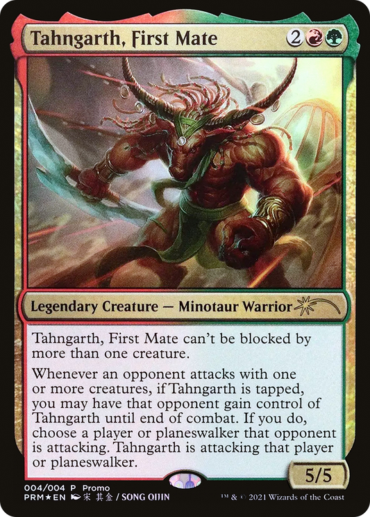 Tahngarth, First Mate (004) (Year of the Ox 2021) Foil - Standard Showdown Promos