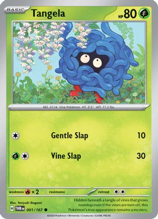Tangela (1) Reverse Holofoil - Twilight Masquerade