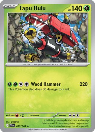 Tapu Bulu (6) Holofoil - Shrouded Fable