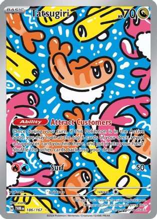 Tatsugiri (186) Holofoil - Twilight Masquerade
