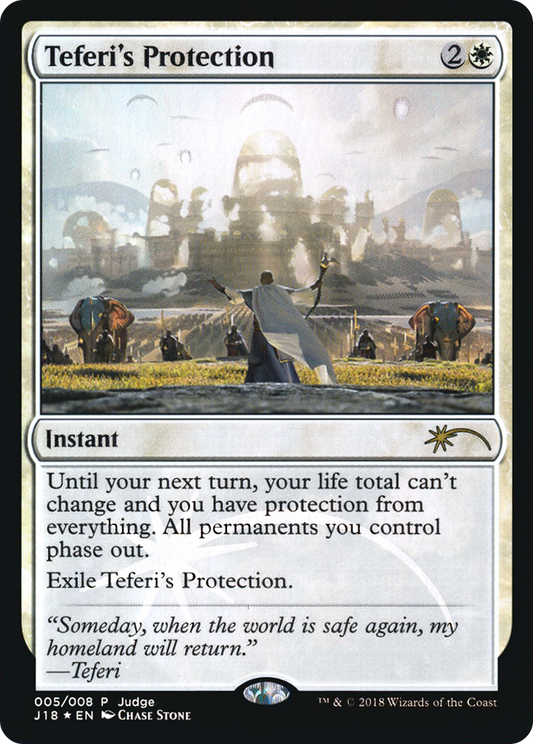 Teferi's Protection (005) Foil - Judge Gift Cards 2018