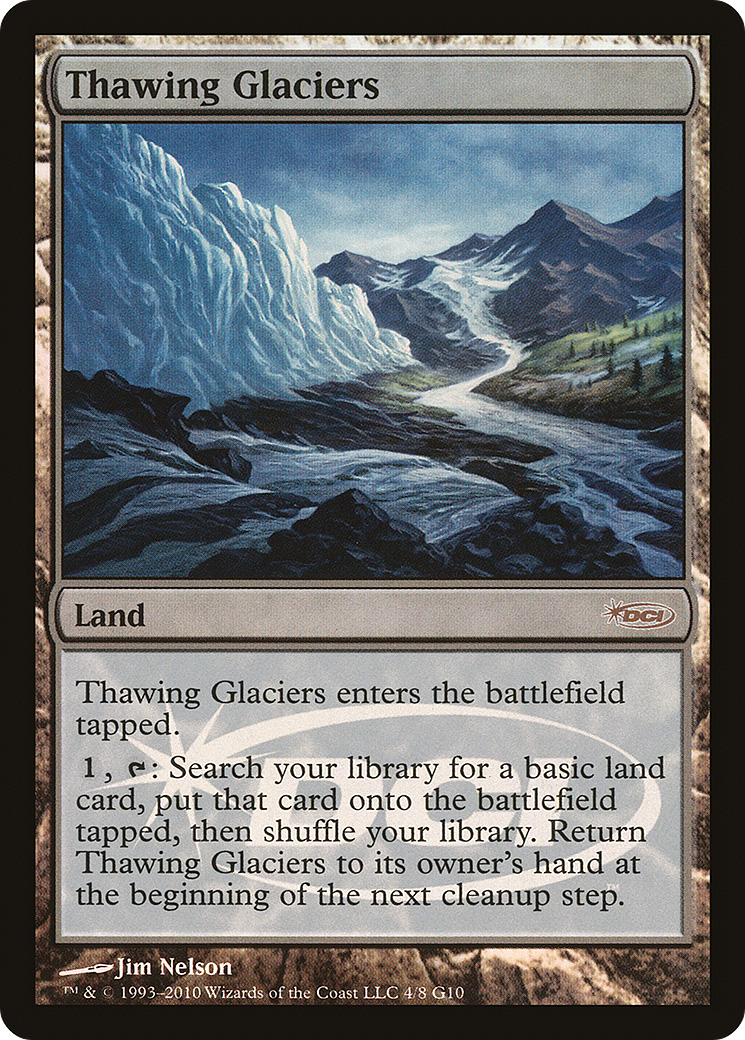 Thawing Glaciers (004) Foil - Judge Gift Cards 2010