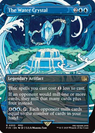 The Water Crystal (Borderless) (333) Foil - FINAL FANTASY