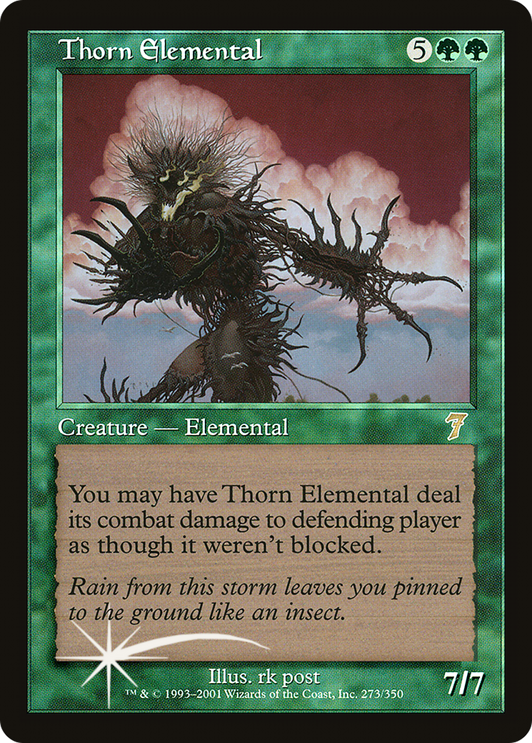 Thorn Elemental (273) Foil - Seventh Edition