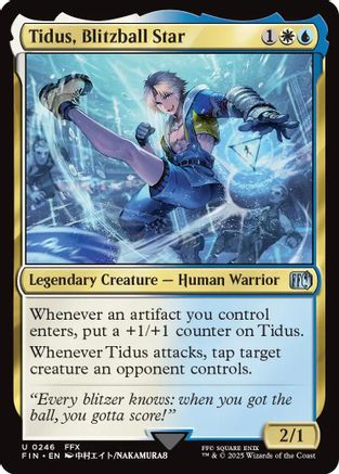 Tidus, Blitzball Star (246) Foil - FINAL FANTASY