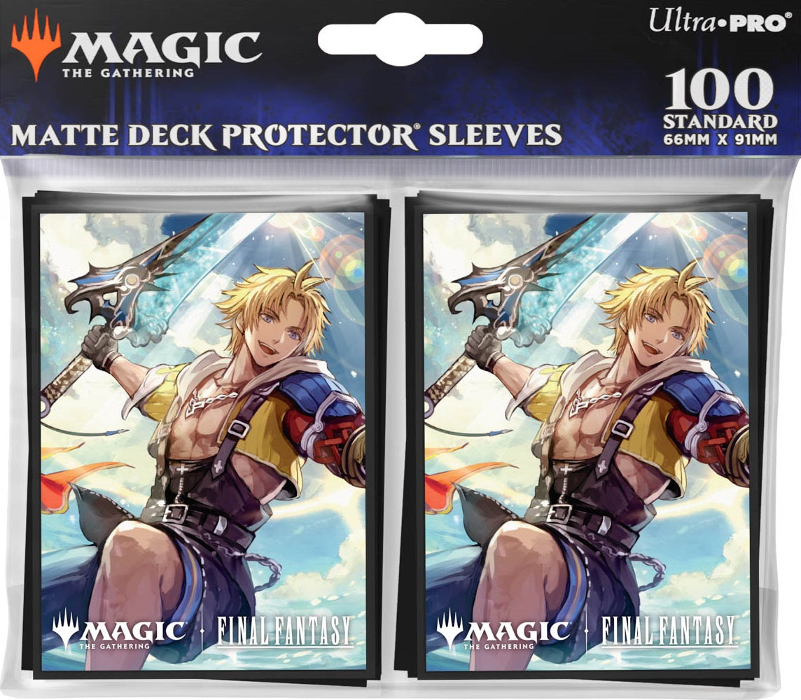 FINAL FANTASY Sleeves - Tidus, Yuna's Guardian [100ct]