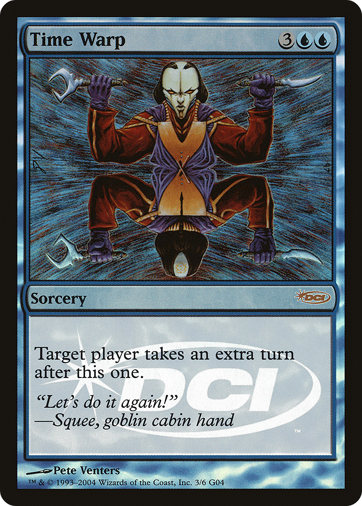 Time Warp (003) Foil - Judge Gift Cards 2004