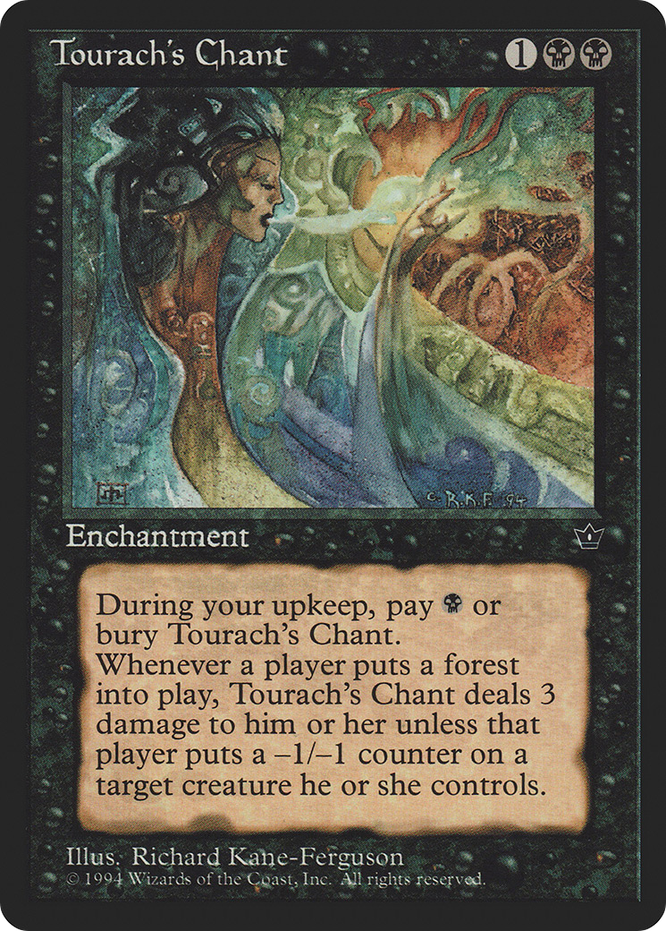 Tourach's Chant - Fallen Empires