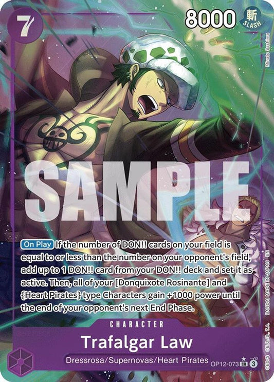 Trafalgar Law (Alternate Art) (OP12-073) Foil