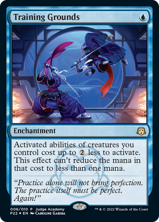 Training Grounds (006) Foil - Judge Gift Cards 2022