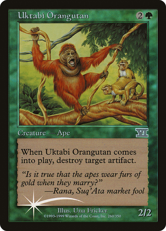 Uktabi Orangutan (003) Foil - Arena League 2000