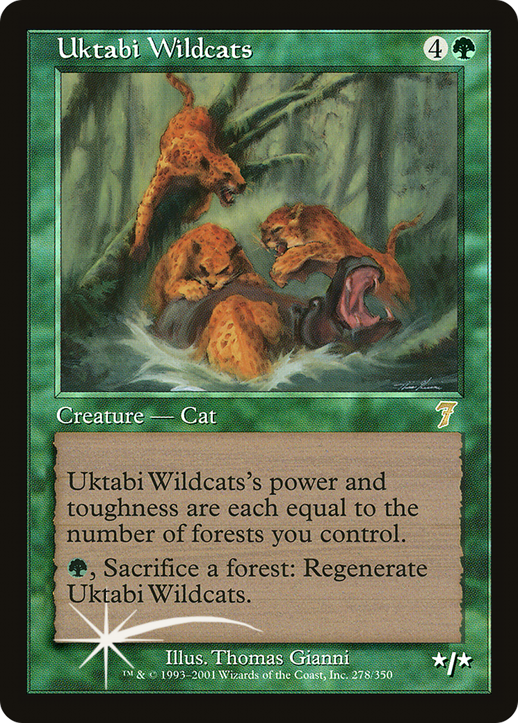 Uktabi Wildcats (278) Foil - Seventh Edition