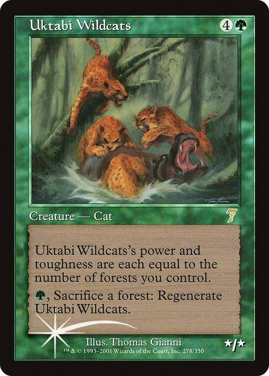 Uktabi Wildcats (278) Foil - Seventh Edition