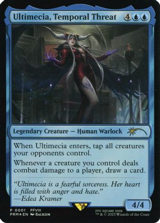 Ultimecia, Temporal Threat (Costco Bundle) (001) Foil - Media and Collaboration Promos
