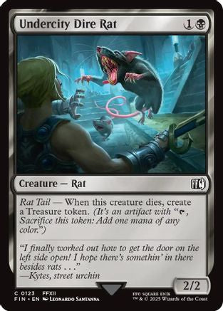 Undercity Dire Rat (123) - FINAL FANTASY