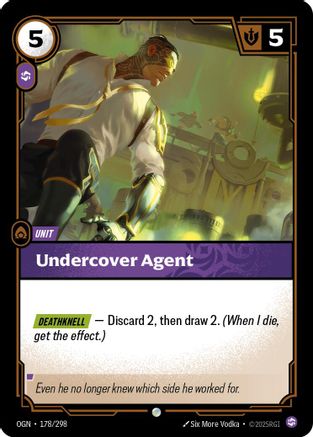 Undercover Agent (178) Foil - Origins