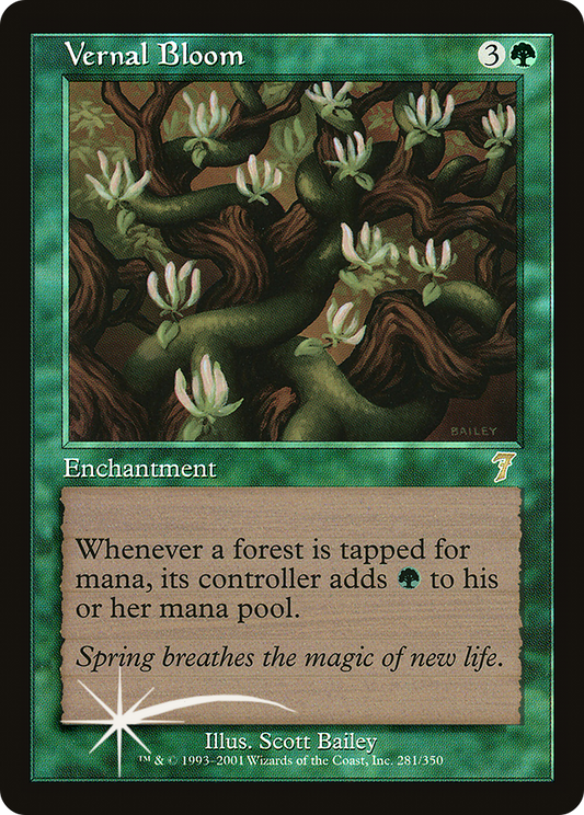 Vernal Bloom (281) Foil - Seventh Edition