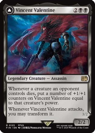 Vincent Valentine // Galian Beast (125) Foil - FINAL FANTASY