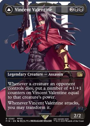 Vincent Valentine // Galian Beast (Borderless) (383) Foil - FINAL FANTASY