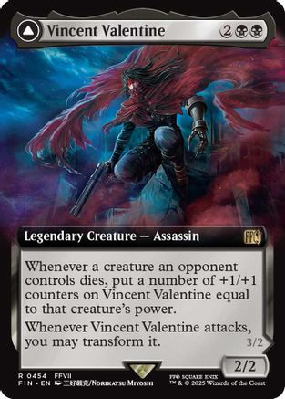 Vincent Valentine // Galian Beast (Extended Art) (454) Foil - FINAL FANTASY