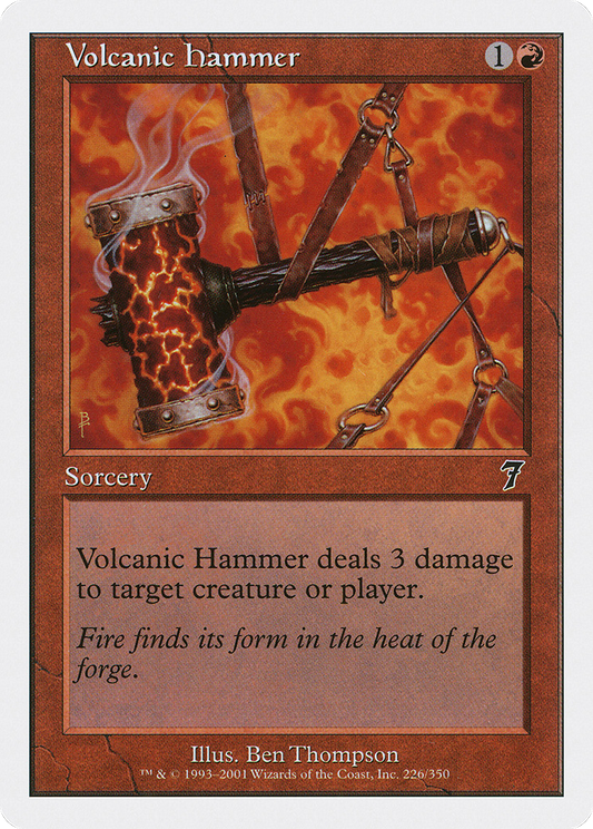 Volcanic Hammer (226) - Seventh Edition