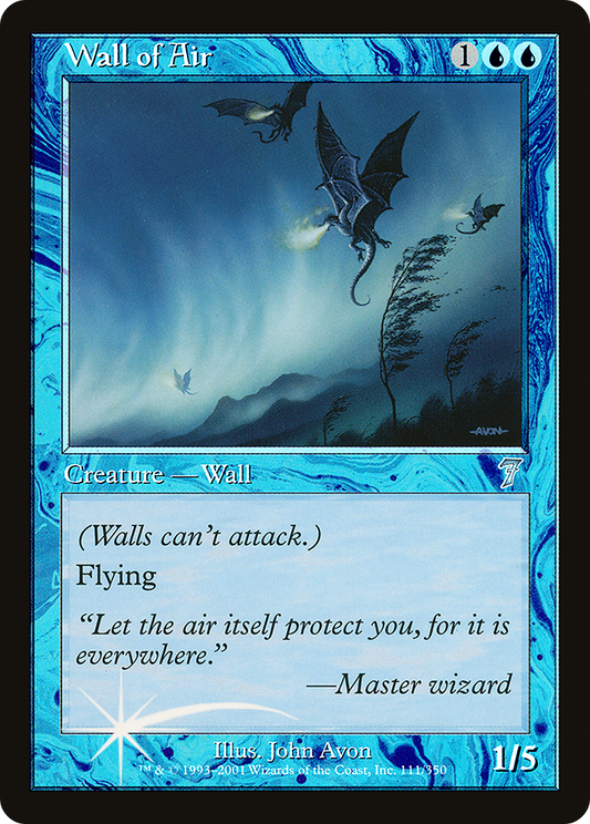 Wall of Air (111) Foil - Seventh Edition