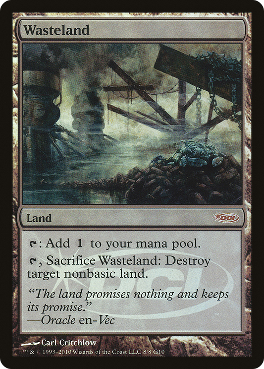 Wasteland (008) Foil - Judge Gift Cards 2010