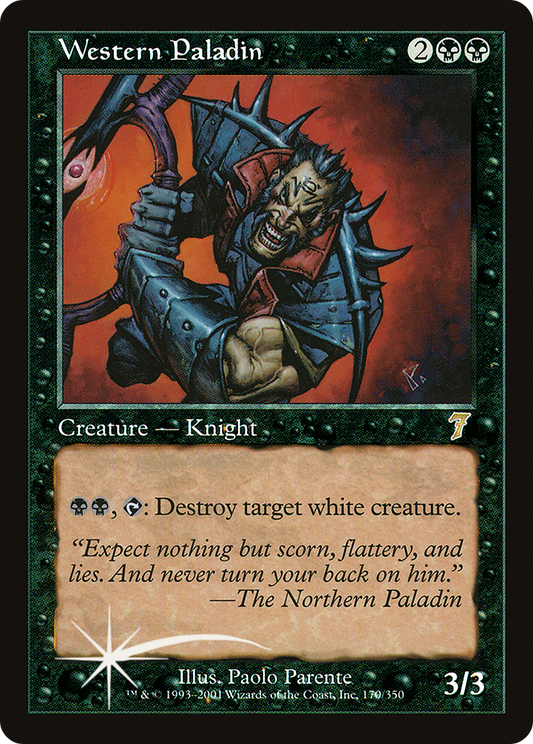 Western Paladin (170) Foil - Seventh Edition