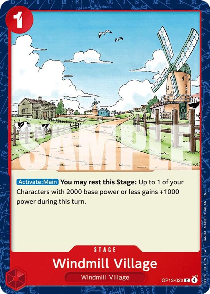 Windmill Village (OP13-022)