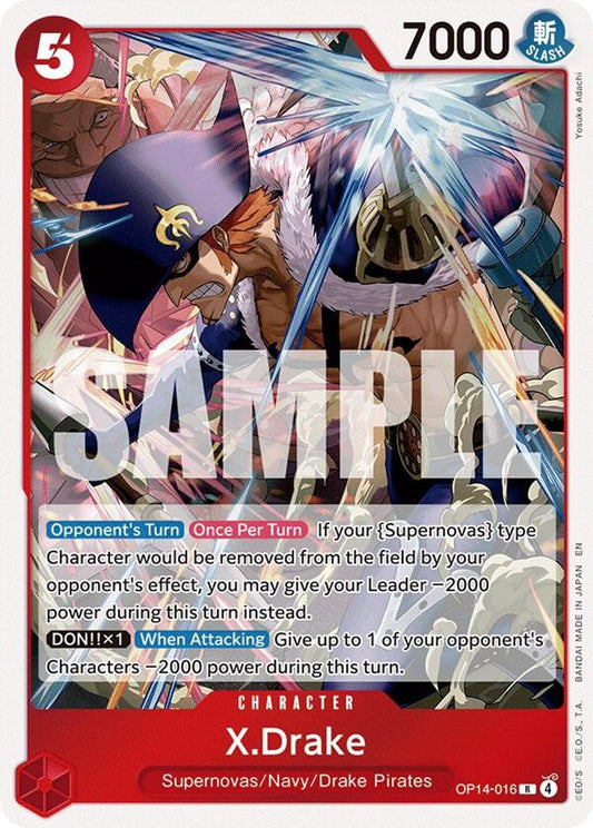 X.Drake (OP14-016) Foil