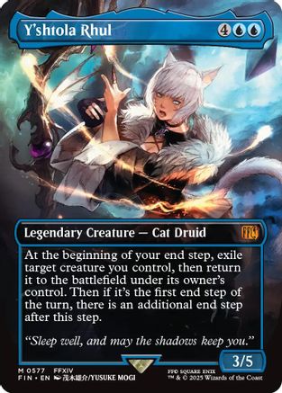 Y'shtola Rhul (Borderless) (577) Foil - FINAL FANTASY