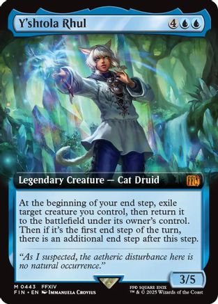 Y'shtola Rhul (Extended Art) (443) Foil - FINAL FANTASY