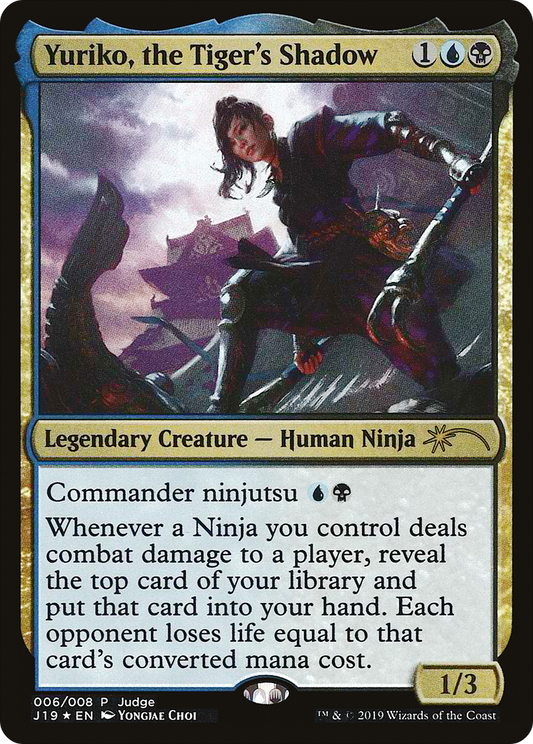 Yuriko, the Tiger's Shadow (006) Foil - Judge Gift Cards 2019