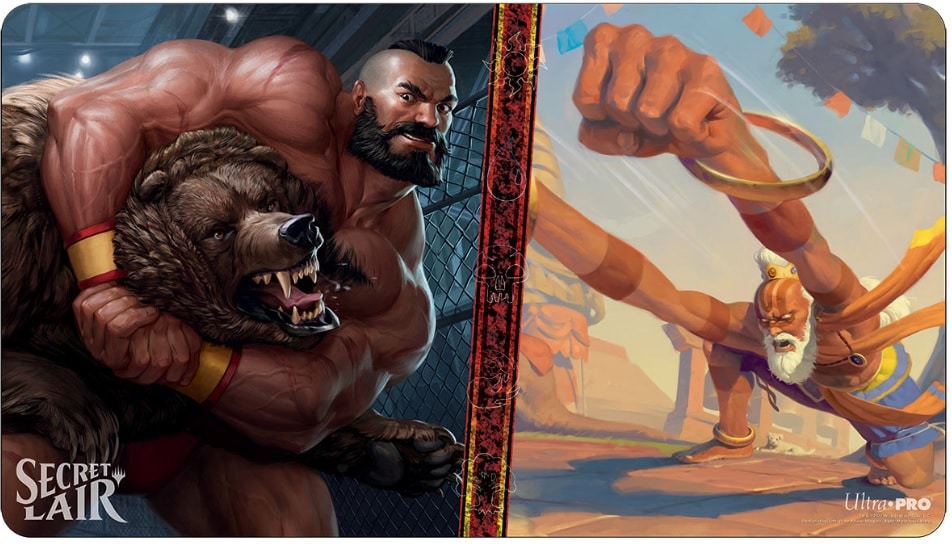 Secret Lair Drop Street Fighter Playmat Zangief & Dhalsim-Silver Goblin | Silver Goblin